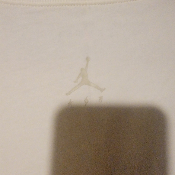 Air Jordan x J Balvin Short Sleeve T-Shirt Mens Size XL Sail Purple DR2962-133 - Picture 2 of 8